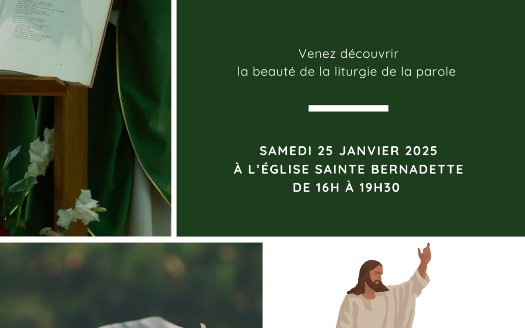 Samedi pour Dieu 25 janvier 2025